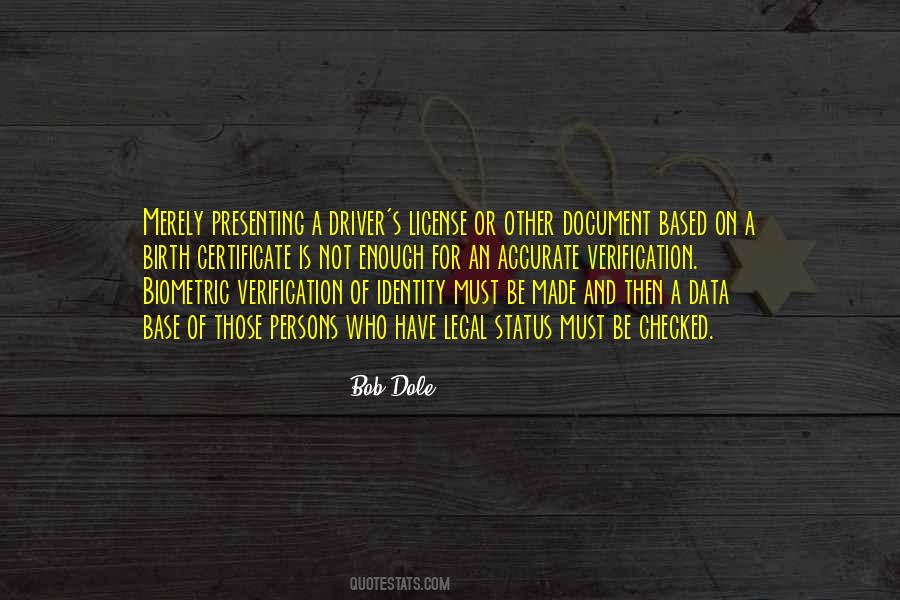 Quotes About Accurate Data #377801