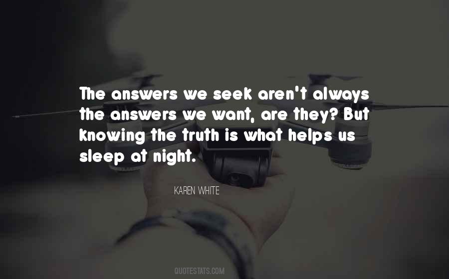 Quotes About Knowing All The Answers #1785672