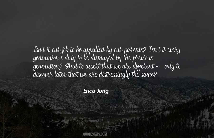 Quotes About Previous Generations #537186
