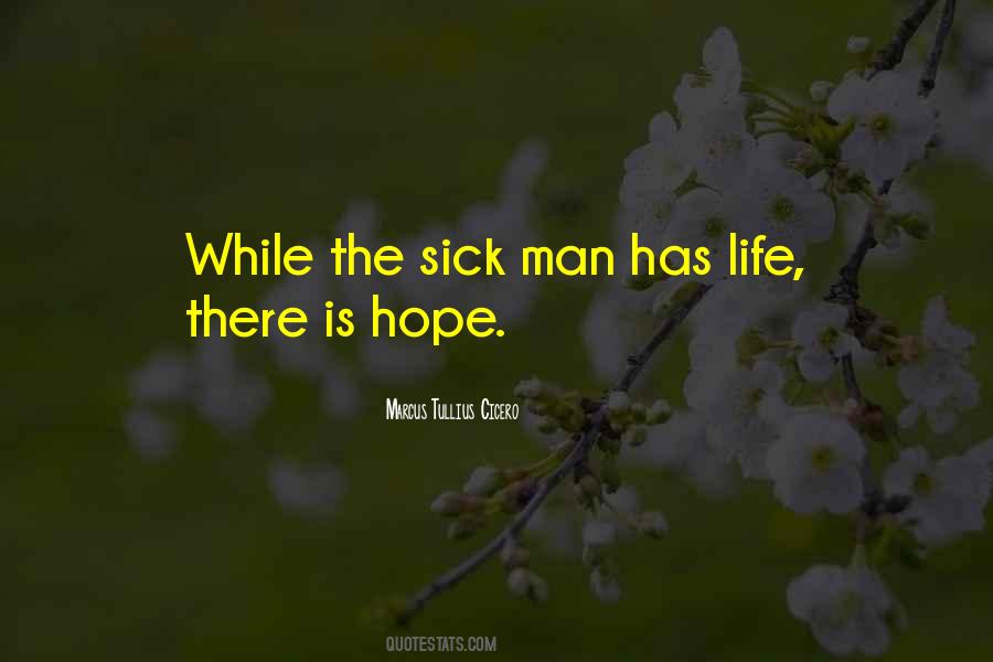 Quotes About Sick Man #604642