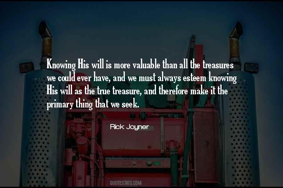 Quotes About True Treasures #533613