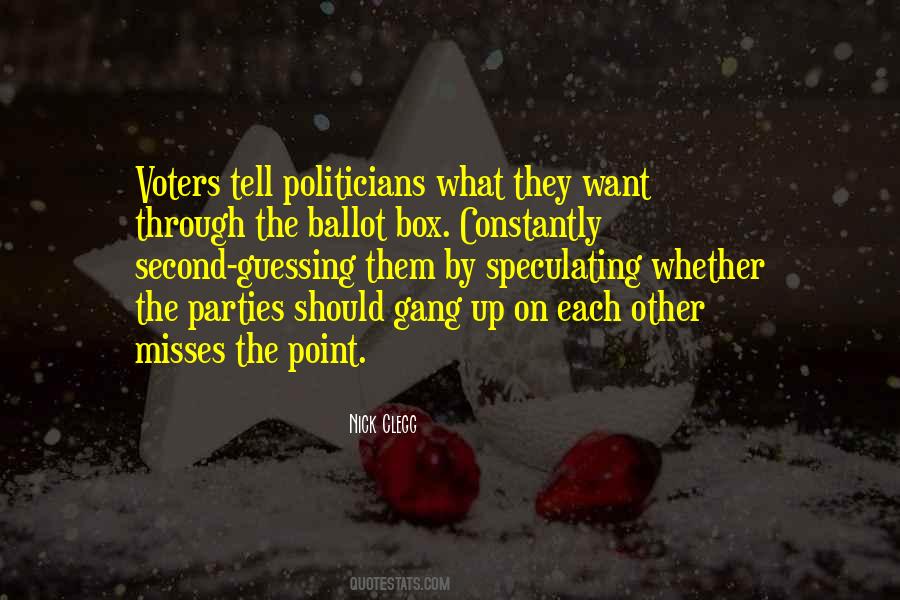 Quotes About The Ballot Box #1284445