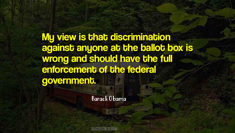 Quotes About The Ballot Box #473063