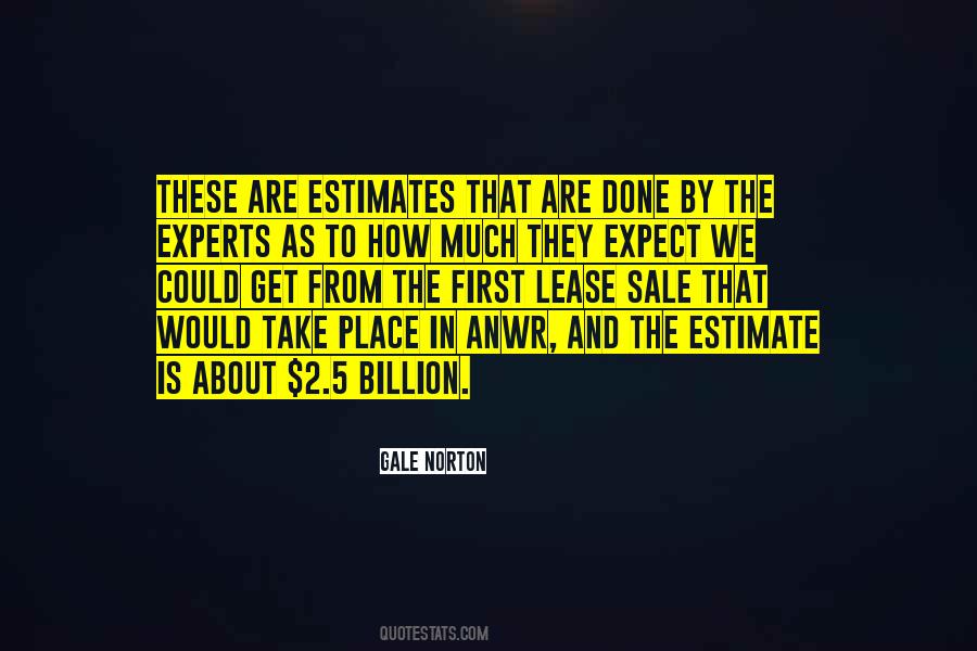 Quotes About Estimates #1844861