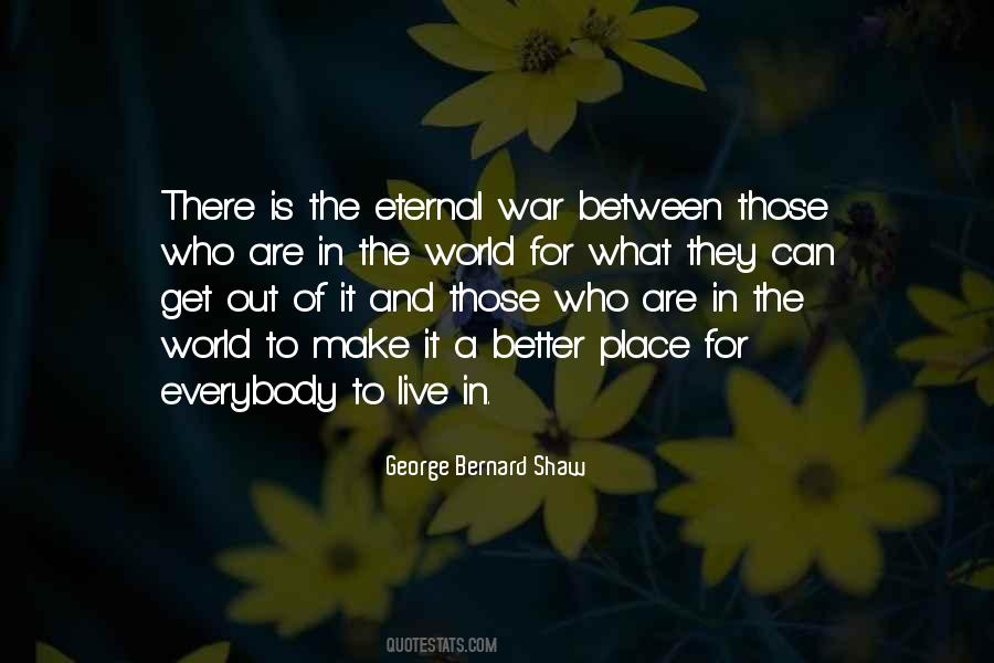Eternal War Quotes #1186897