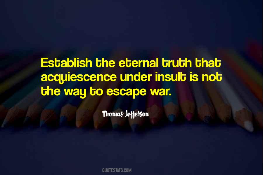 Eternal War Quotes #983760