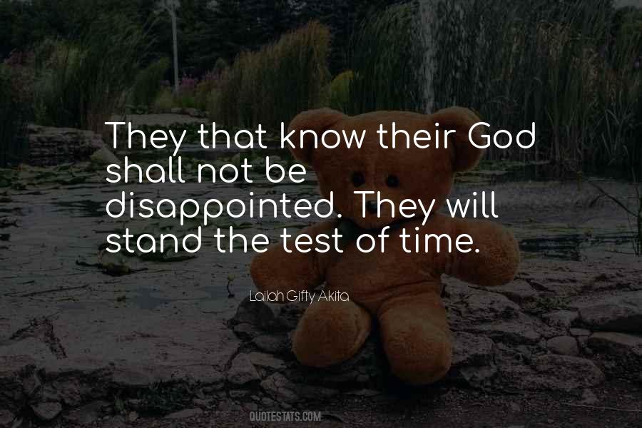 Quotes About God In Hard Times #1293121