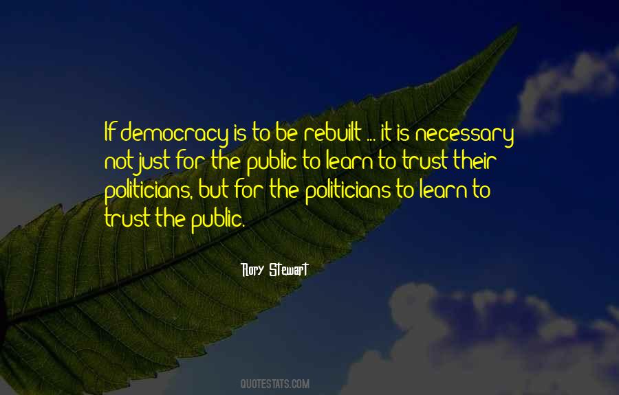 Quotes About Politicians And Trust #1036472