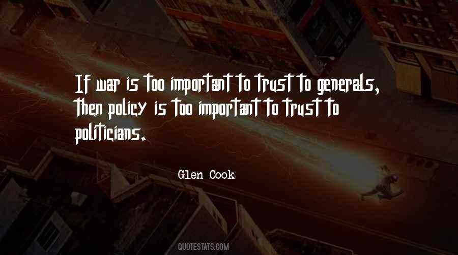 Quotes About Politicians And Trust #748461