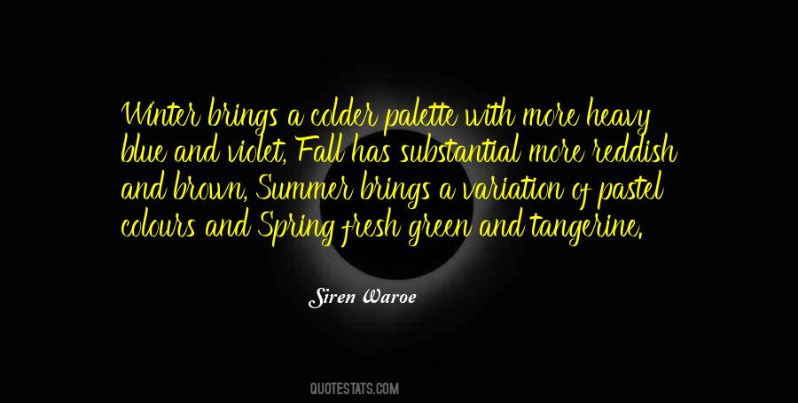 Quotes About Fall And Winter #1273105