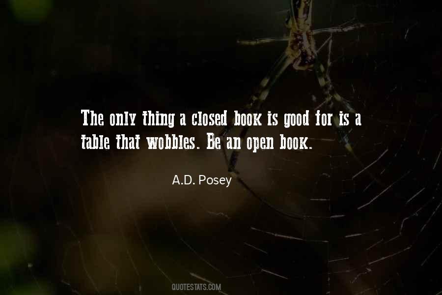Quotes About Open Book #317099