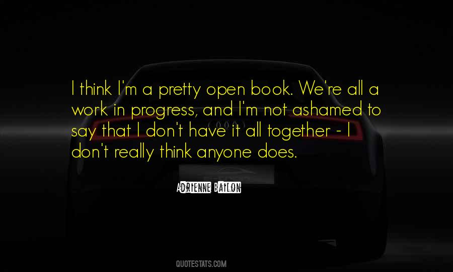 Quotes About Open Book #376432
