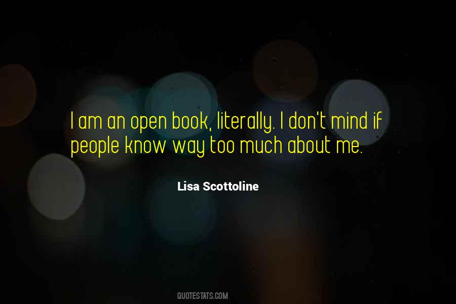 Quotes About Open Book #409418