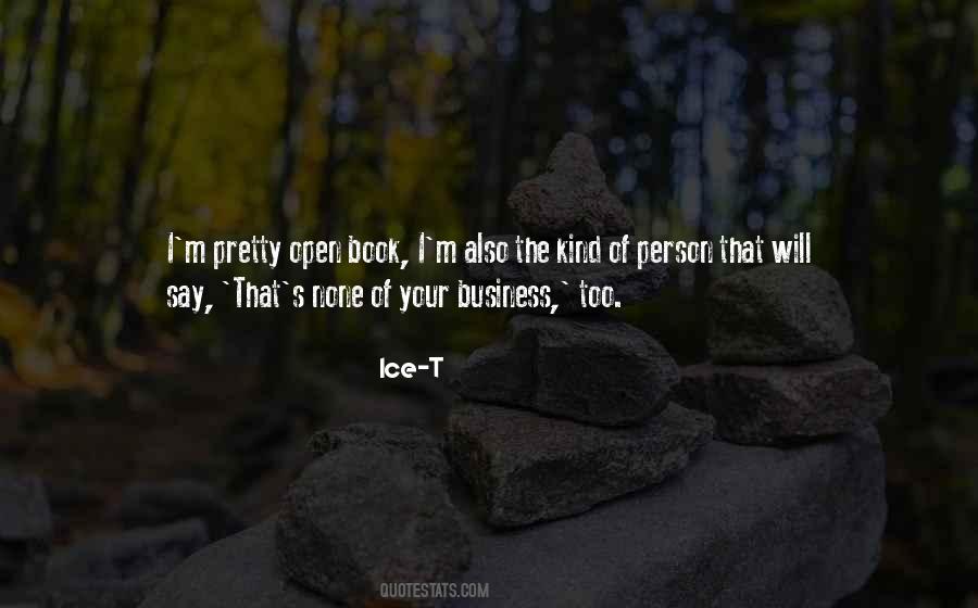 Quotes About Open Book #712895