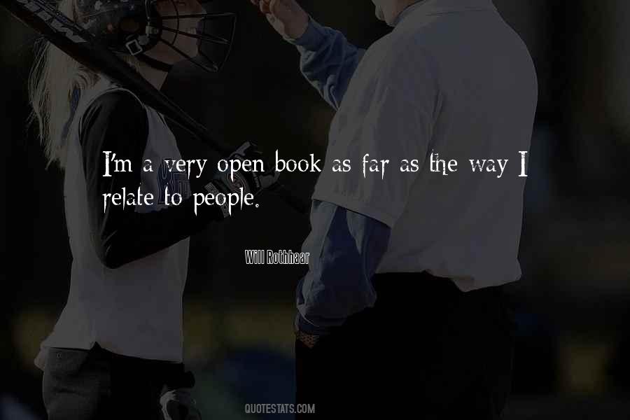 Quotes About Open Book #970267