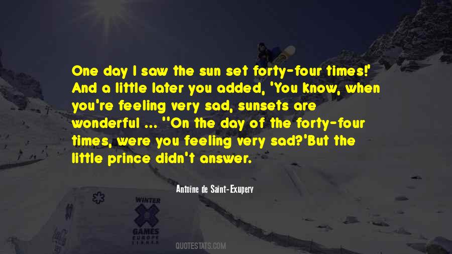 Exupery Little Prince Quotes #1799860