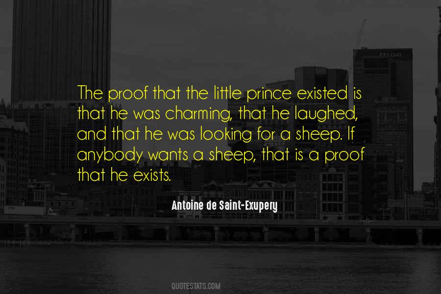 Exupery Little Prince Quotes #537886