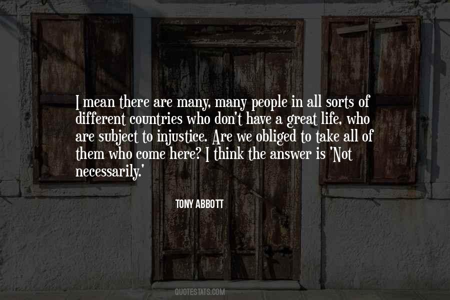 Quotes About Injustice In Life #539644