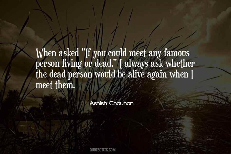 Quotes About Dead Person #1095793