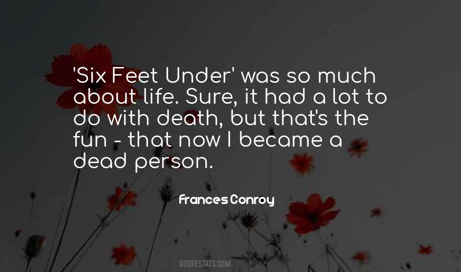 Quotes About Dead Person #1508643