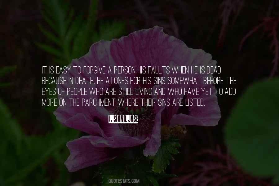 Quotes About Dead Person #366813