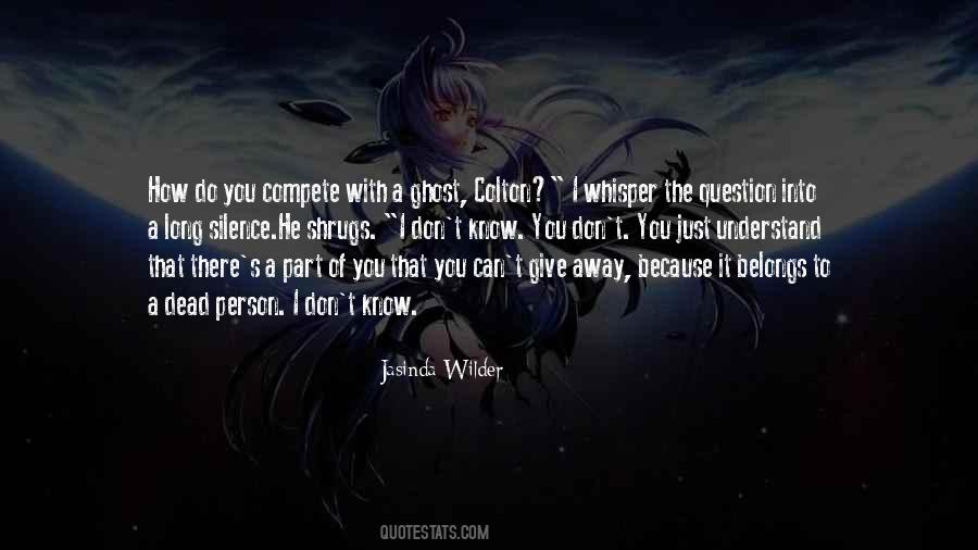 Quotes About Dead Person #451345
