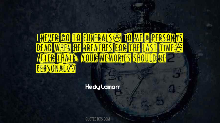 Quotes About Dead Person #56078