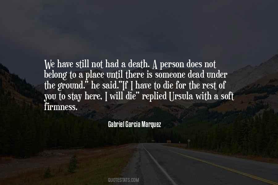Quotes About Dead Person #635615