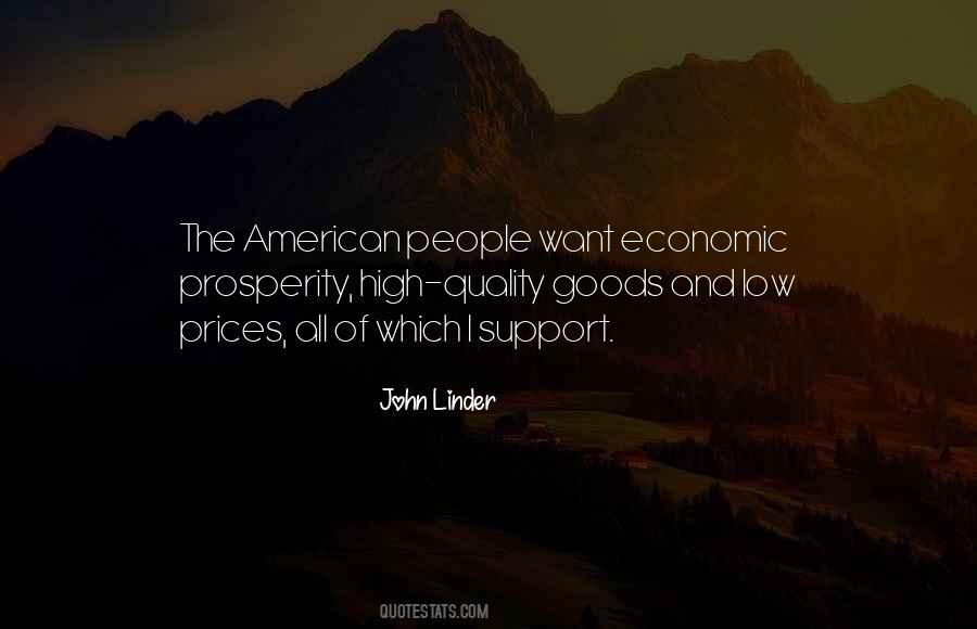 American Prosperity Quotes #105541