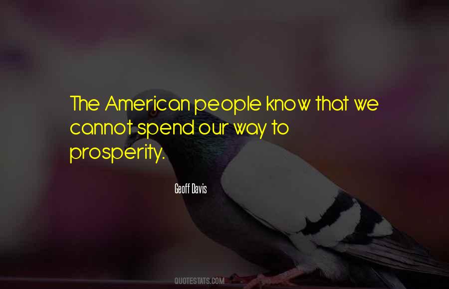 American Prosperity Quotes #987408