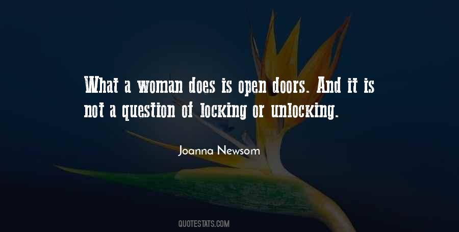 Quotes About Unlocking Doors #144208