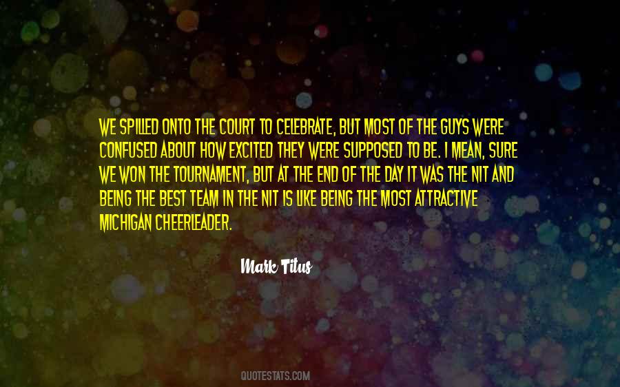 Quotes About Being A Cheerleader #132809