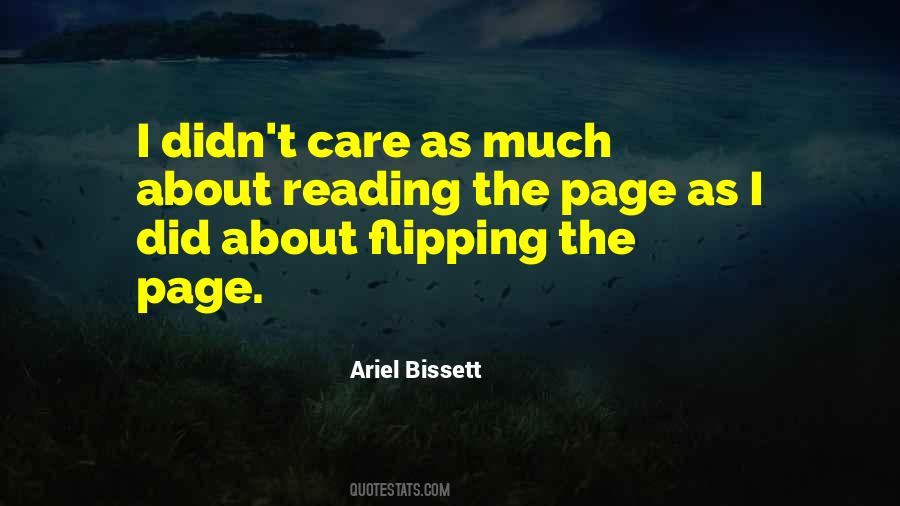 Quotes About Flipping The Page #1669412