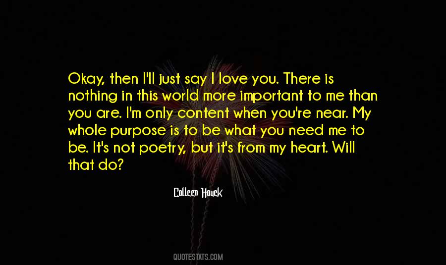 Quotes About The Purpose Of Poetry #1385029