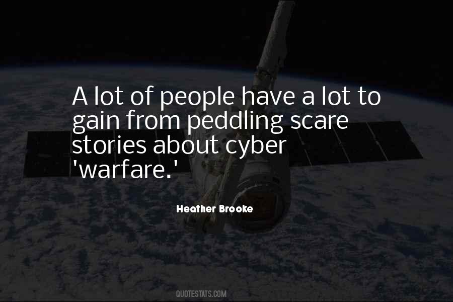 Quotes About Cyber Warfare #796441