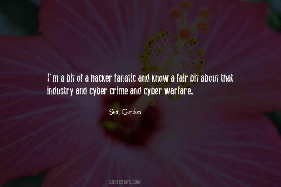 Quotes About Cyber Warfare #922381