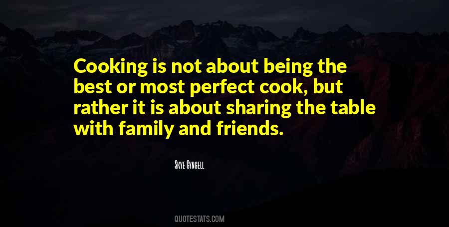 Quotes About Cooking For Your Family #1160846