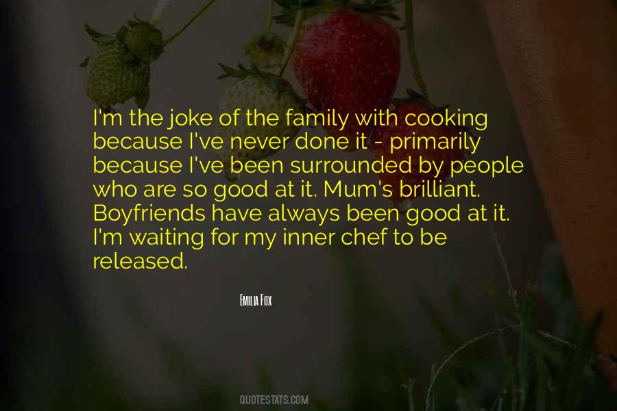 Quotes About Cooking For Your Family #61166