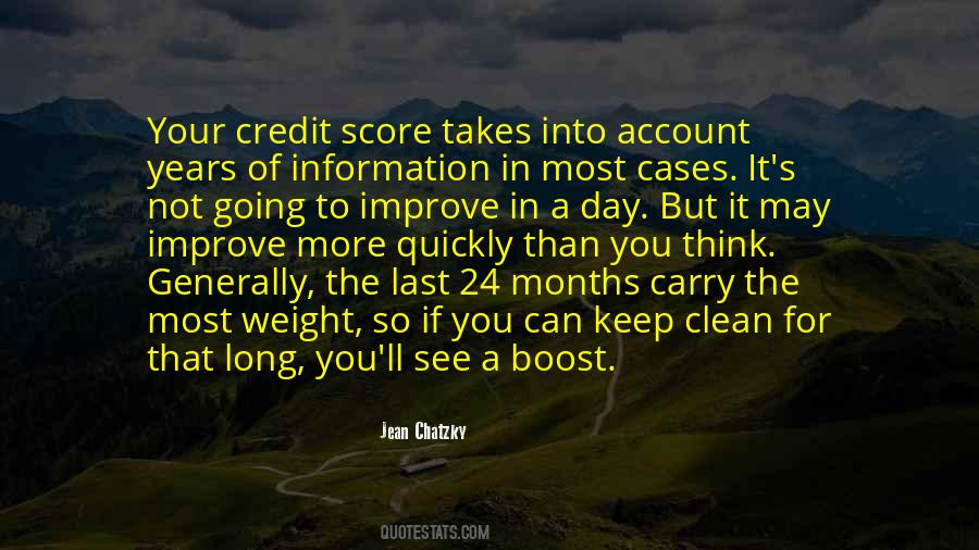 Quotes About Credit Score #92262