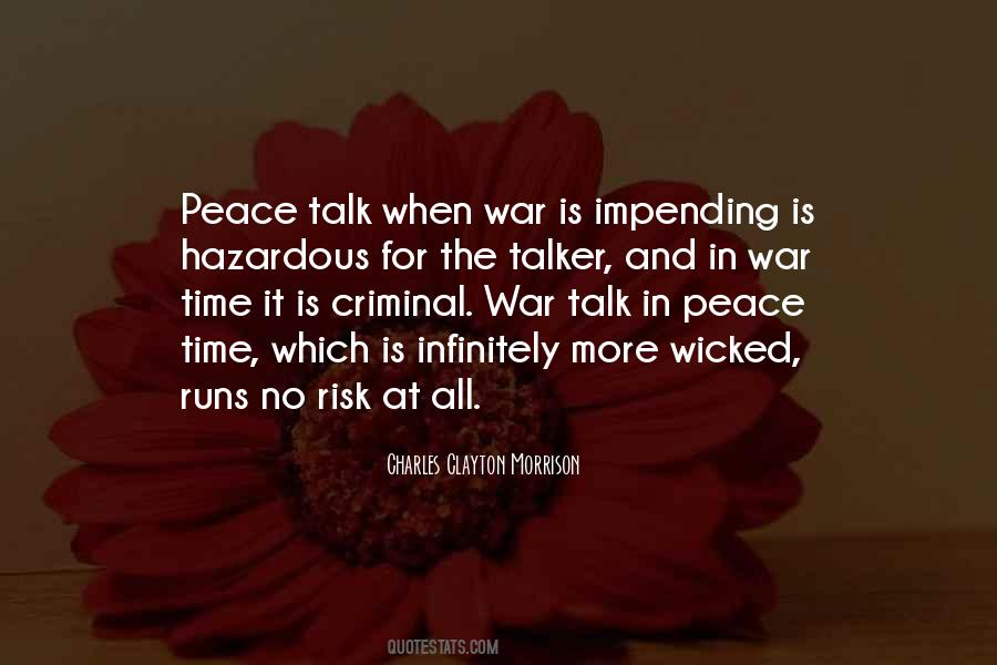 War Time Quotes #318603