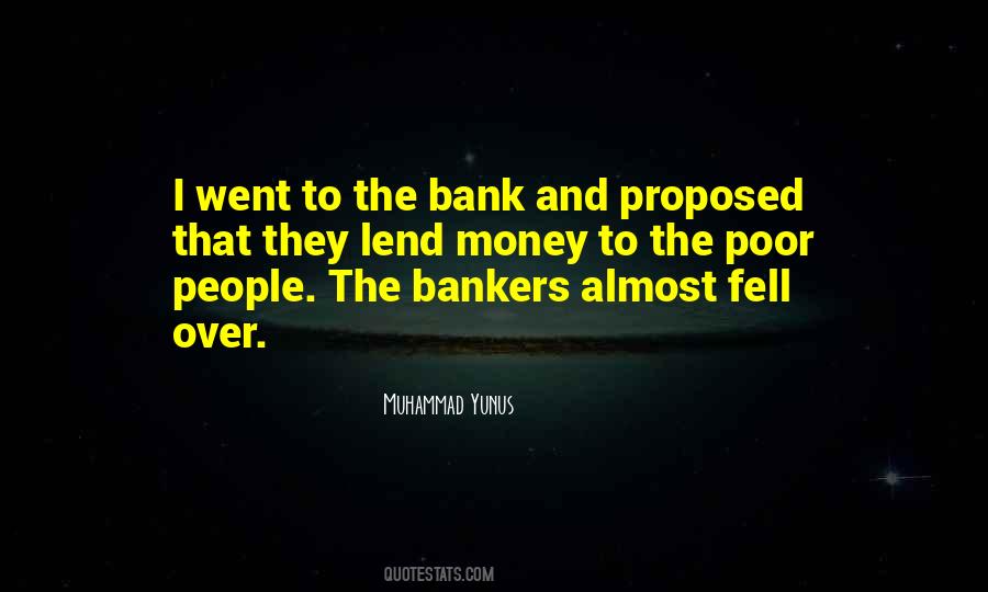 Quotes About Bankers #1064552