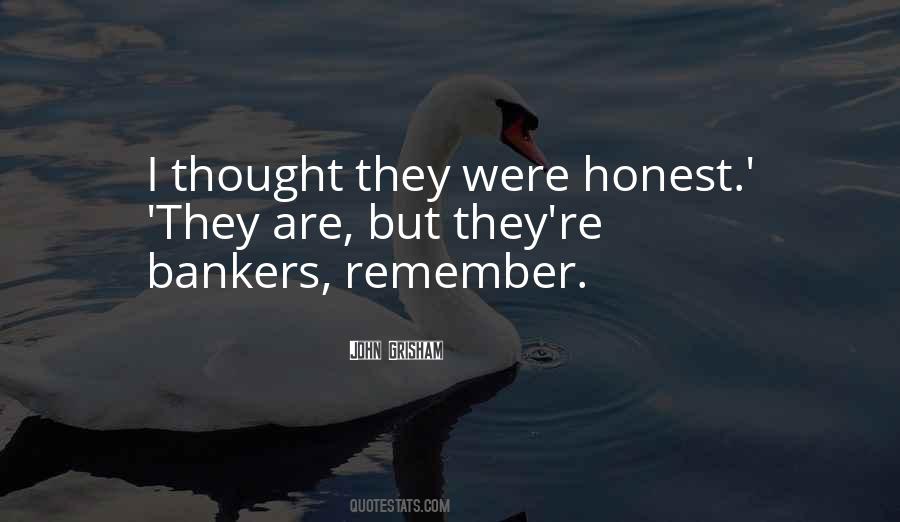 Quotes About Bankers #1442865