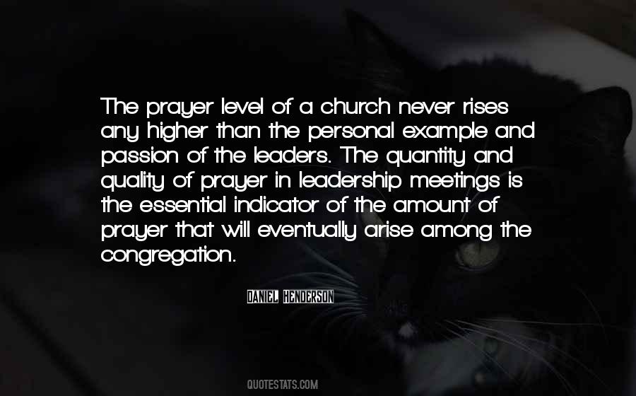 Leadership Quality Quotes #1728598