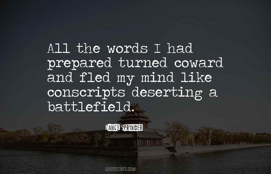 Quotes About Battlefield #936582