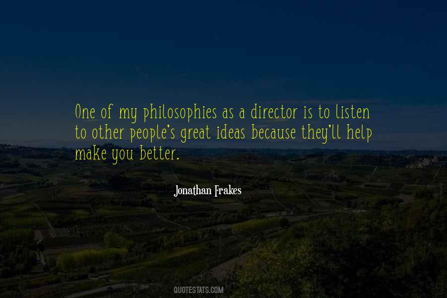 Quotes About Philosophies #604517