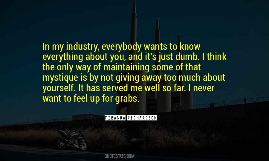 Quotes About Giving Up Everything #1703930