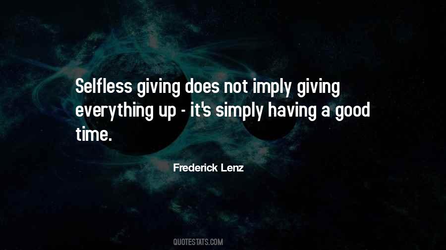 Quotes About Giving Up Everything #372691