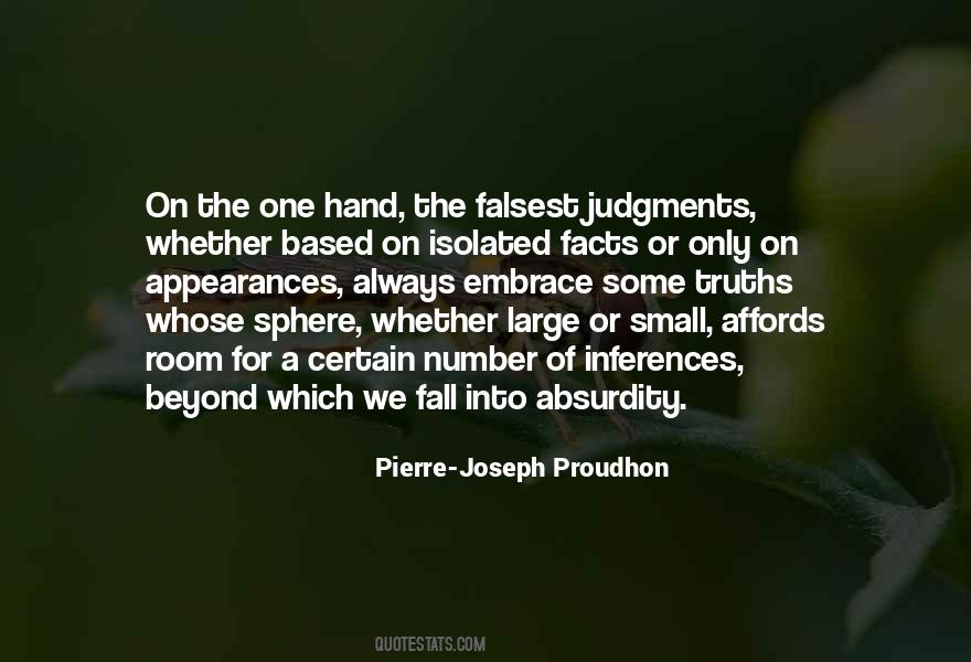 Inferences From Quotes #1445165