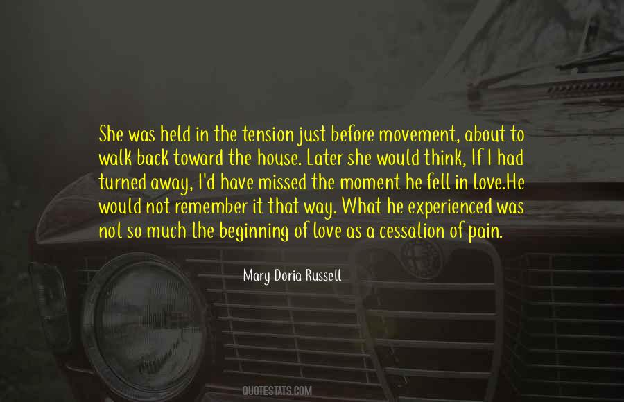 Quotes About Tension In Love #1621628