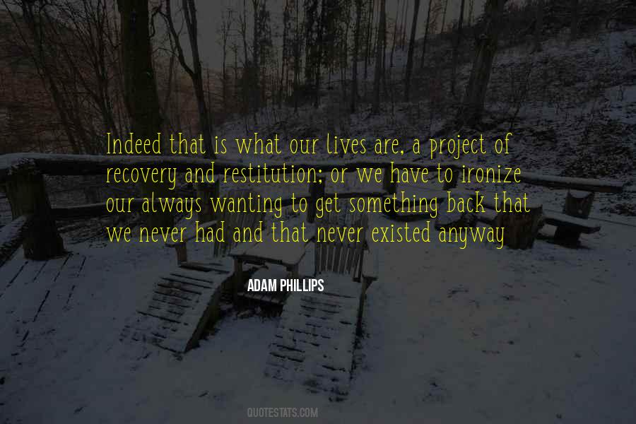 Quotes About Wanting #1740948